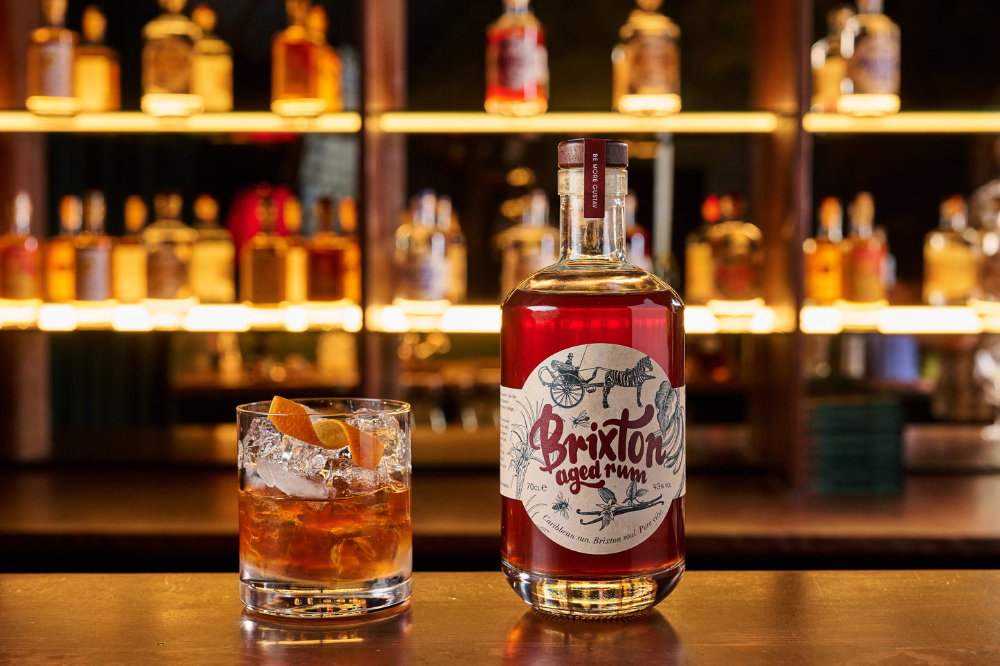 Brixton Aged Rum 70cl bottle