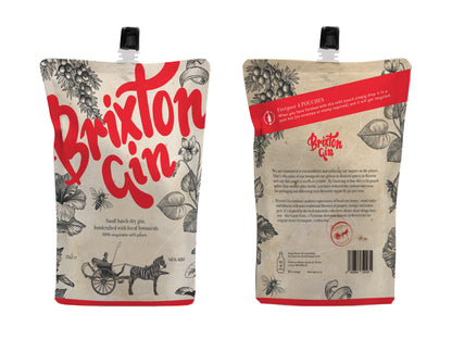 Brixton Gin 70cl Eco Pouch